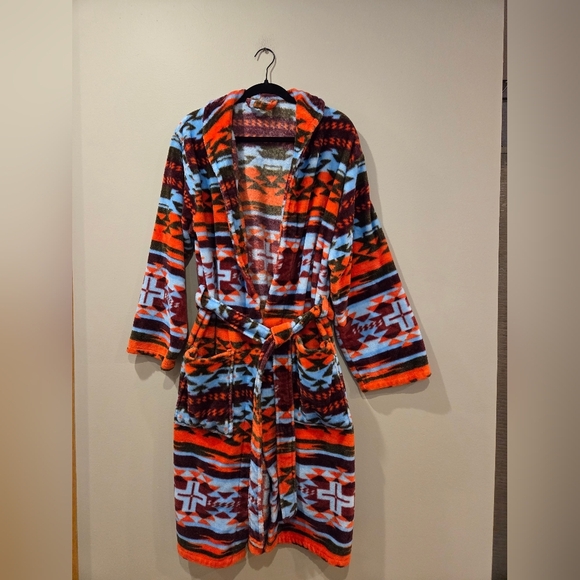 EARTH RAGZ Aztec Plush Robe - Picture 1 of 6